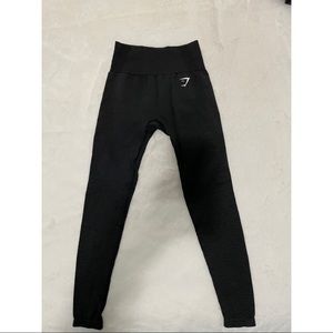 Gymshark Vital seamless 2.0 leggings Black Marl